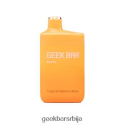 Geek Bar б5000 за једнократну употребу експлозија тропске дуге DF660038 Geek Bar Wholesale