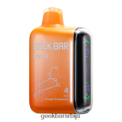 Geek Bar Pulse 7500 пуффс вапе за једнократну употребу крем од поморанџе DF66002 Geek Bar Vape Srbija